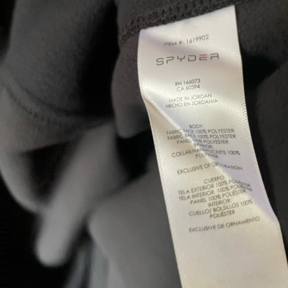 Spyder Men’s Bandit Half Zip Fleece Pullover Jacket XL - Picture 9 of 15